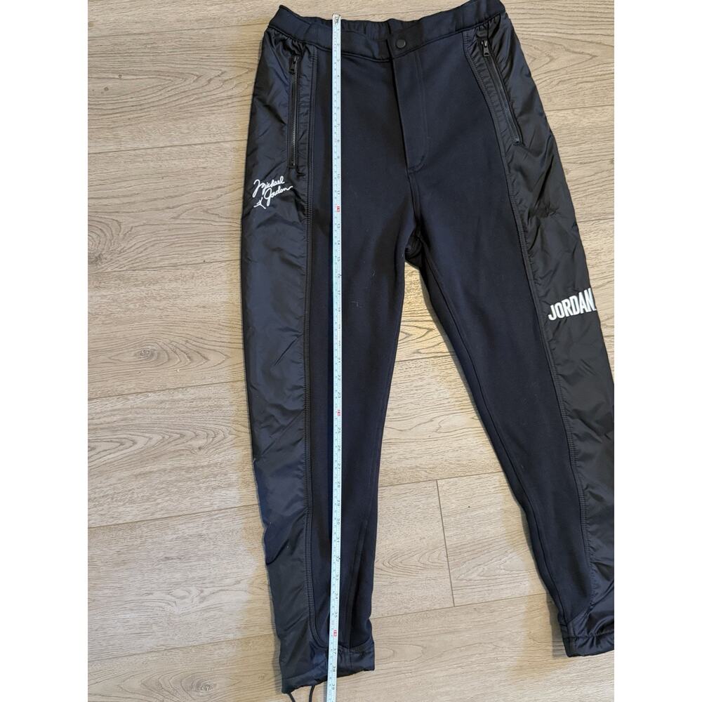 NWT Nike Air Jordan Fight MVP Joggers Fleece Sweat Pants Men’s S Black - Picture 13 of 15